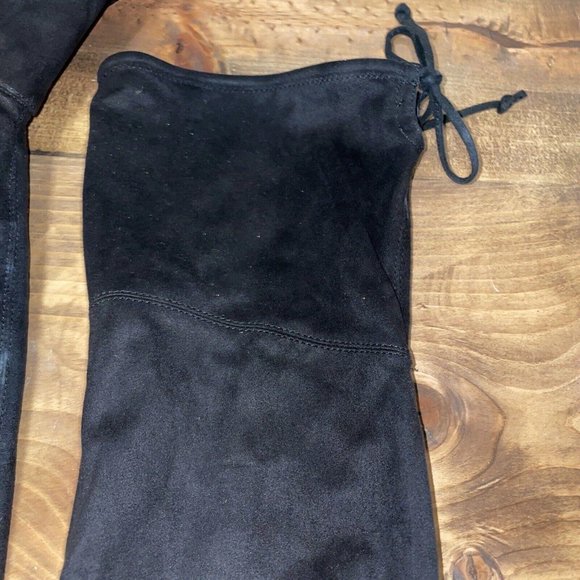 UNISA Women’s QUESIA block heel over the knee boots in VERY BLACK sz 8M - EUC - Picture 5 of 14